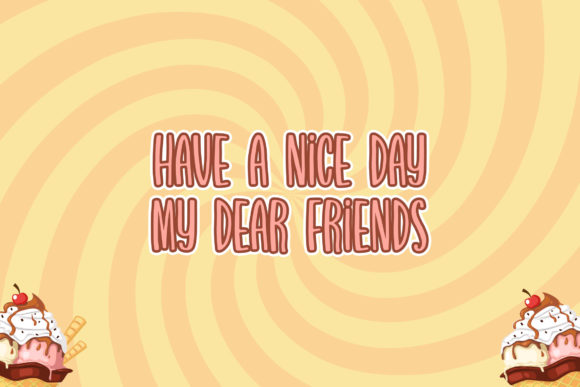 Brownie Sundae Font - Preview 4