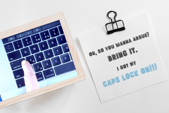 Caps Lock Font - Preview 3