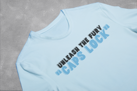 Caps Lock Font - Preview 5
