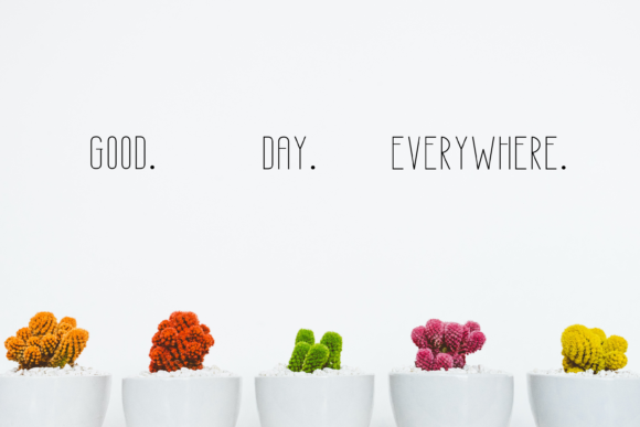 Green Home Font PNG with transparent background - Preview 2