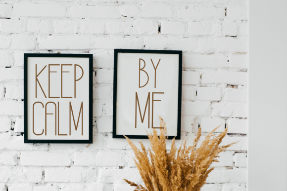 Green Home Font PNG with transparent background - Preview 4