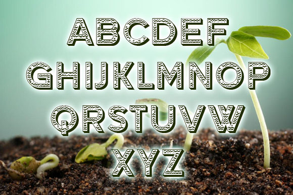 Grower Font PNG with transparent background - Preview 1
