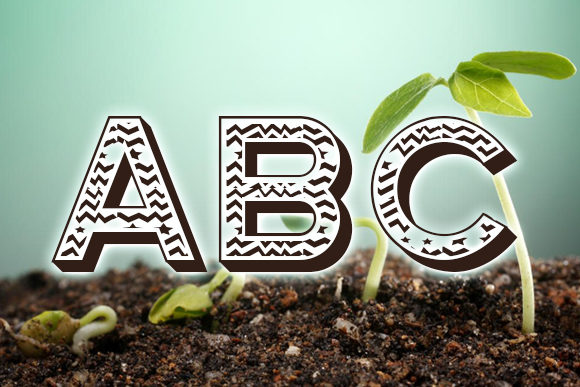 Grower Font PNG with transparent background - Preview 2