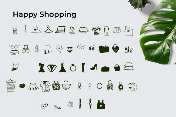 Happy Shopping Font - Preview 1