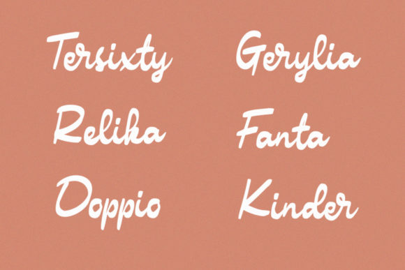 Hicksar Font PNG with transparent background - Preview 3