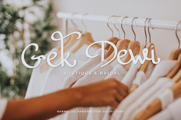 Karmeliya Font PNG with transparent background - Preview 6