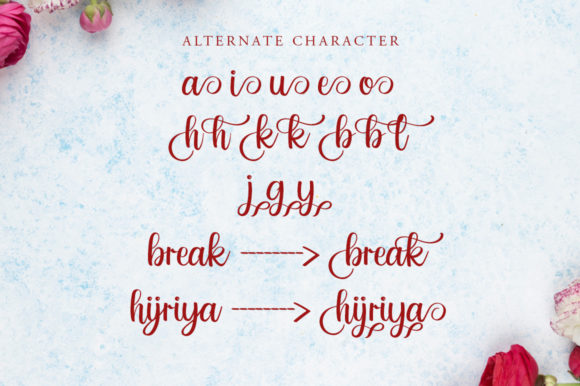 Kathiya  Font PNG with transparent background - Preview 6