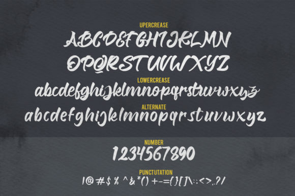 Mondou Font PNG with transparent background - Preview 2
