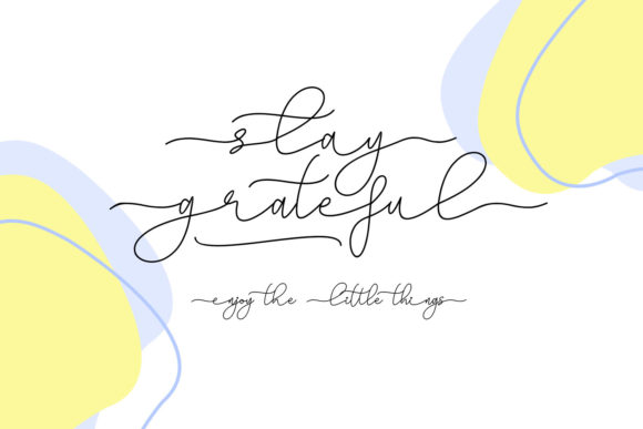 Nichelle Font PNG with transparent background - Preview 4