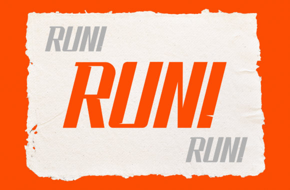 Pacer Font PNG with transparent background - Preview 2