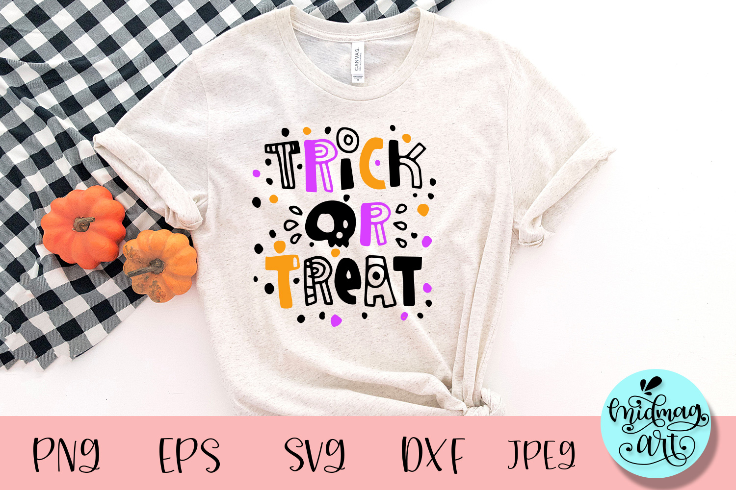Trick or Treat Svg, Halloween Shirt Svg Graphic by MidmagArt · Creative ...