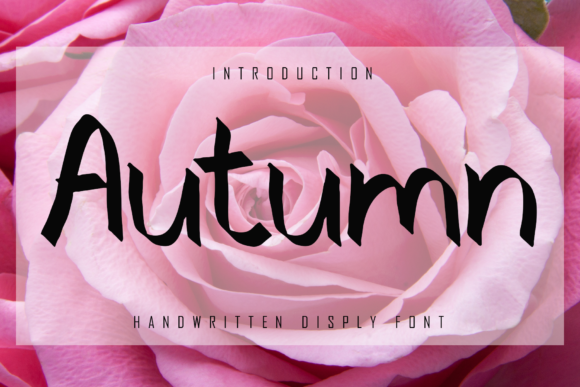 Autumn Script & Handwritten Font By GiaLetter