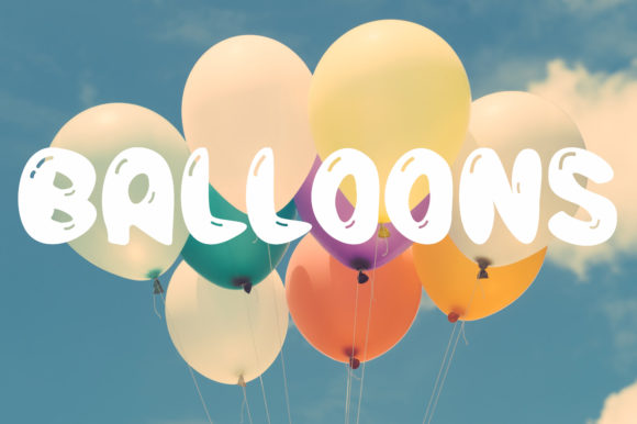 Bubble Font - Preview 4