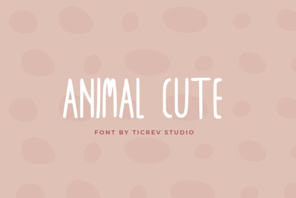 Elephant Cutie Font - Preview 3