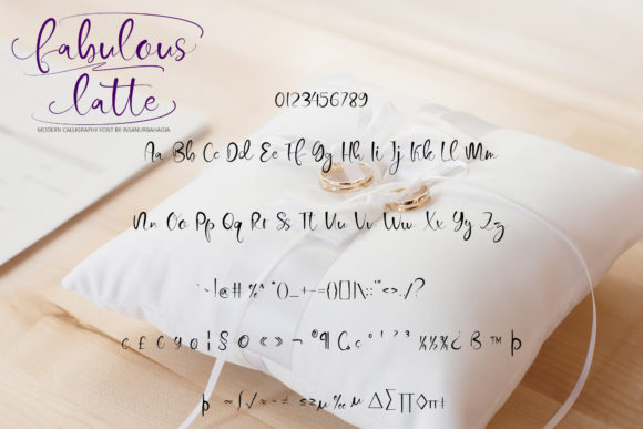 Fabulous Latte Font - Preview 6