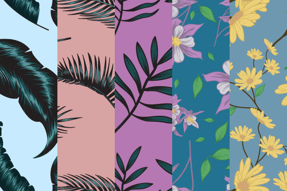 Floral Seamless Pattern Graphic Patterns By Bewalrus