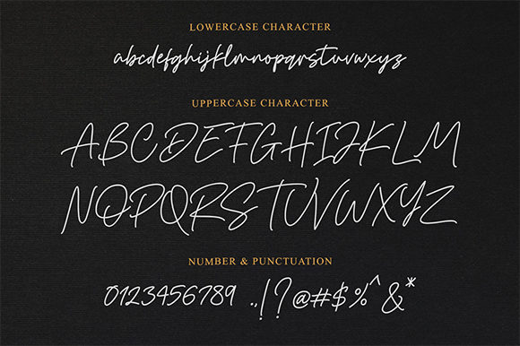 Gisellia Signature Font PNG with transparent background - Preview 6