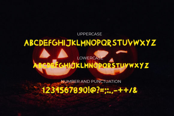 Haunted Party Font - Preview 2