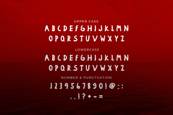 Heavily Damaged Font - Preview 4