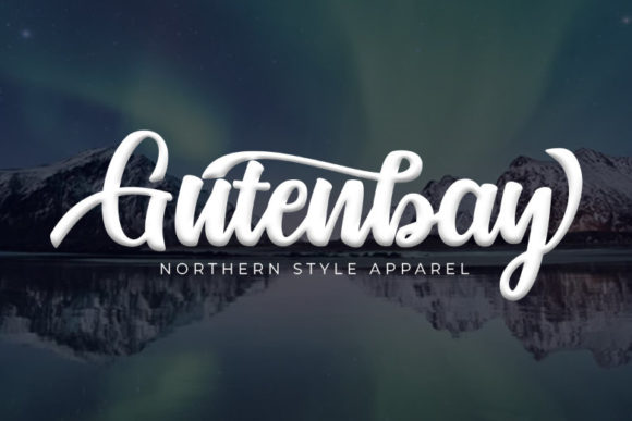 Northline Font PNG with transparent background - Preview 1