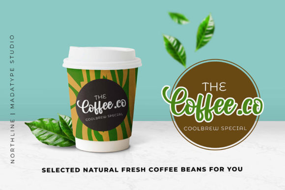 Northline Font PNG with transparent background - Preview 5