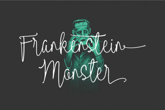 Red Satanic Font PNG with transparent background - Preview 1