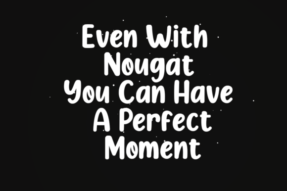 Almond Nougat Font - Preview 1