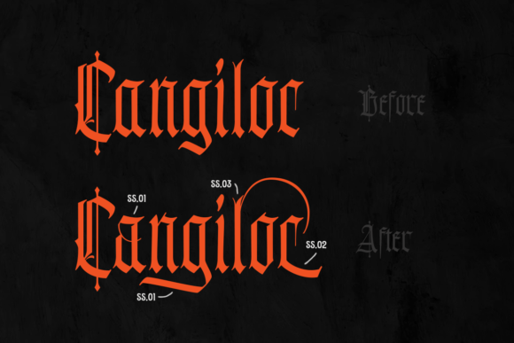 Bullgine Font - Preview 2