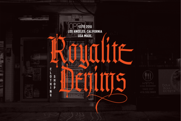 Bullgine Font - Preview 4