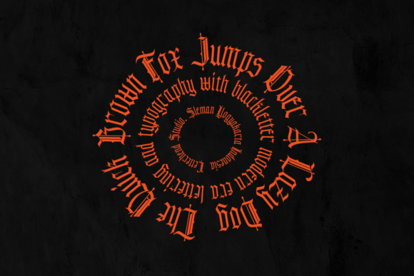 Bullgine Font - Preview 5