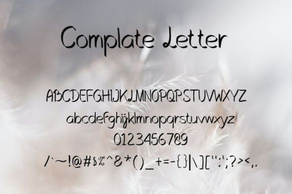 Camping Font - Preview 3