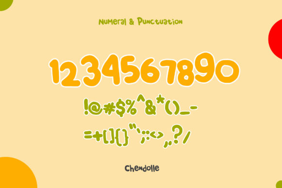 Chendolle Font - Preview 4