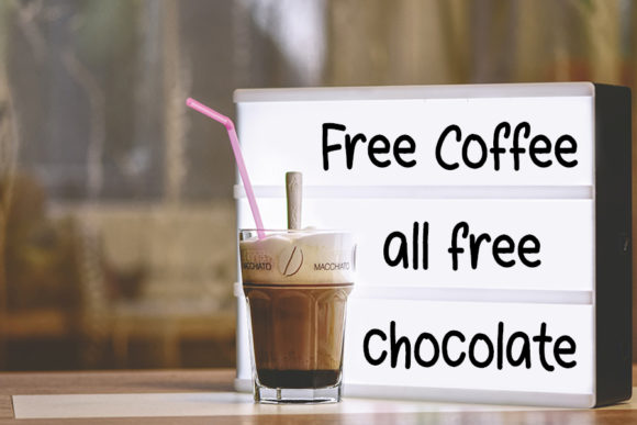 Coffee Font - Preview 2