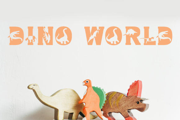Dino World Font - Preview 1