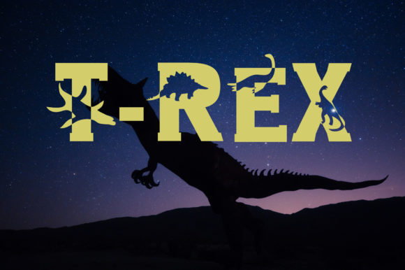 Dino World Font - Preview 3