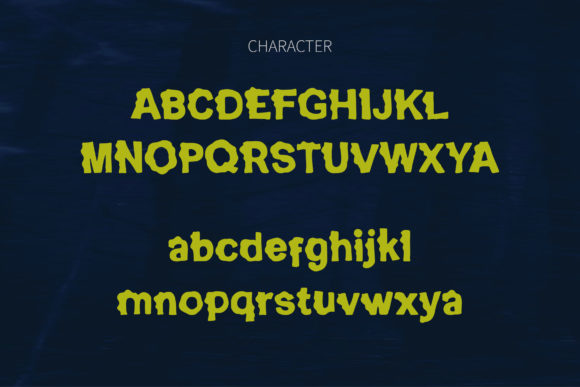 Ghost Bumps Font - Preview 2