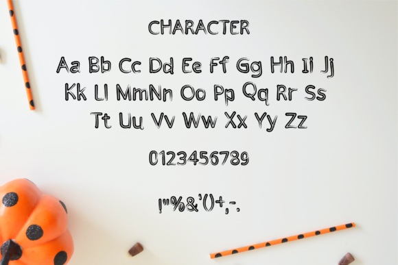 Halloween Font - Preview 1