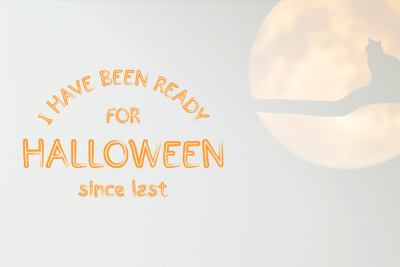 Halloween Font - Preview 2