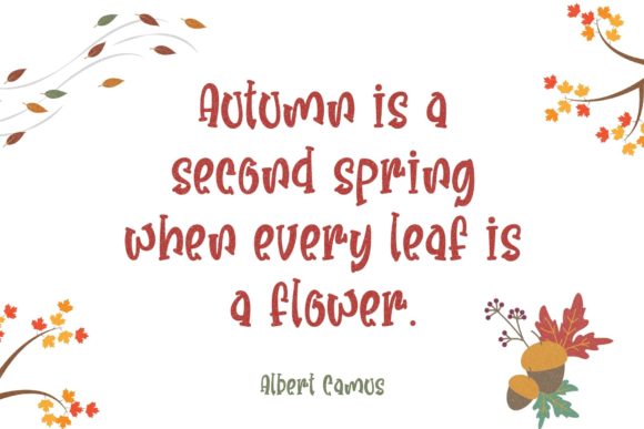 Happy Autumn Font - Preview 2