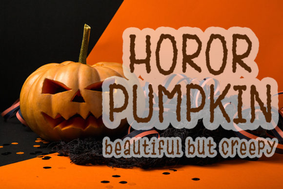 Halloween Font - Preview 1