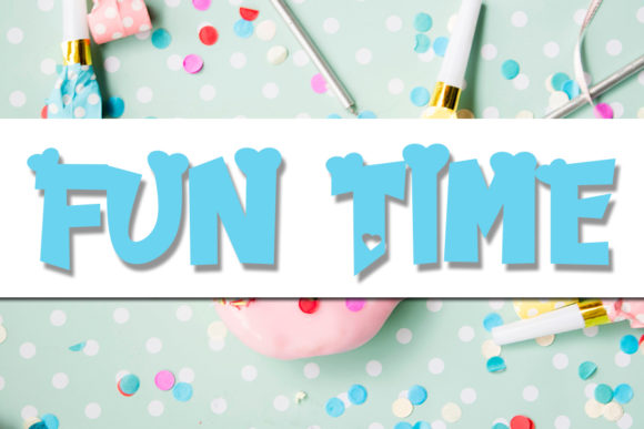 Love Monster Font PNG with transparent background - Preview 2