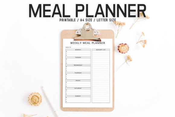Minimal Meal Planner Template V2