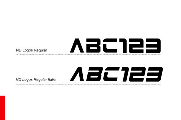 Nd Logos Font PNG with transparent background - Preview 4