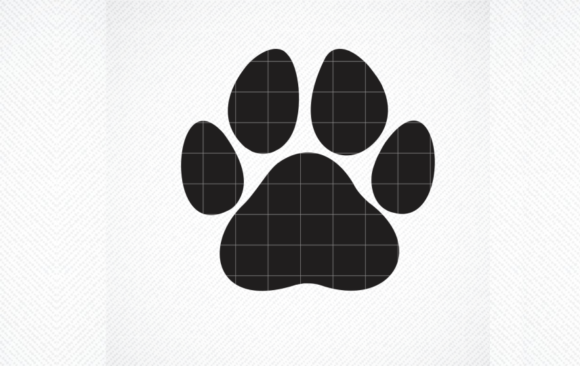 Pawprint SVG File, Instant Download