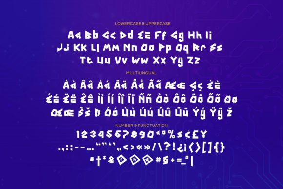 Rhodas Font PNG with transparent background - Preview 4