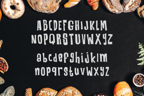 Robeck Font PNG with transparent background - Preview 4