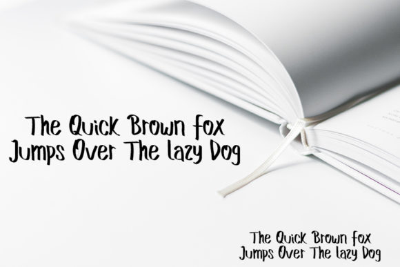 Allien Fly Font - Preview 3