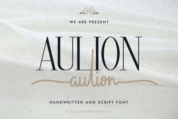 Aulion Font - Preview 1