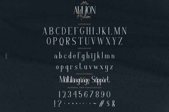Aulion Font - Preview 4