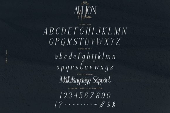 Aulion Font - Preview 6